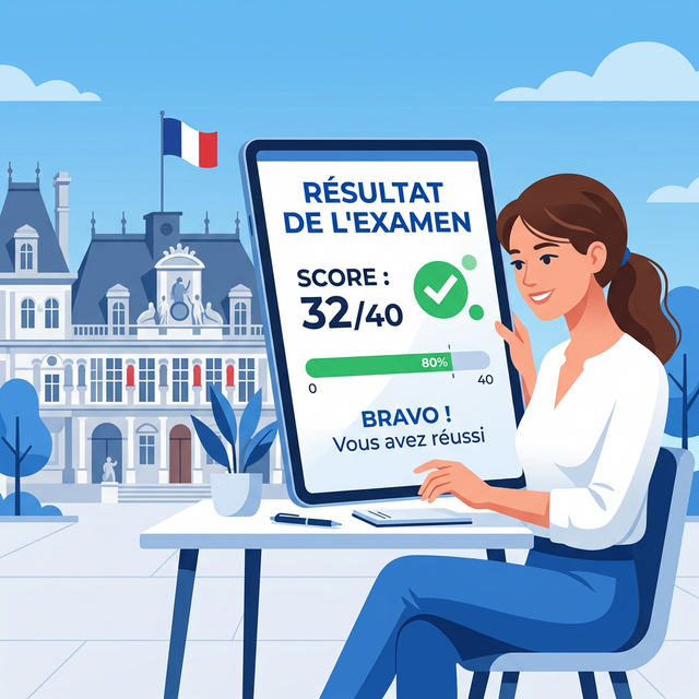 Résultats de l'Examen Civique : Délais, Notes et Que Faire en Cas d'Échec